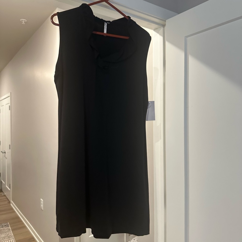 Lulu-B Elegant Black Midi Dress
